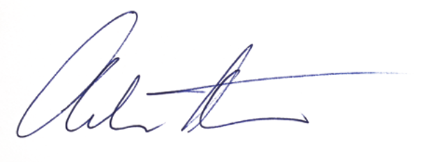 Andrea Merten signature