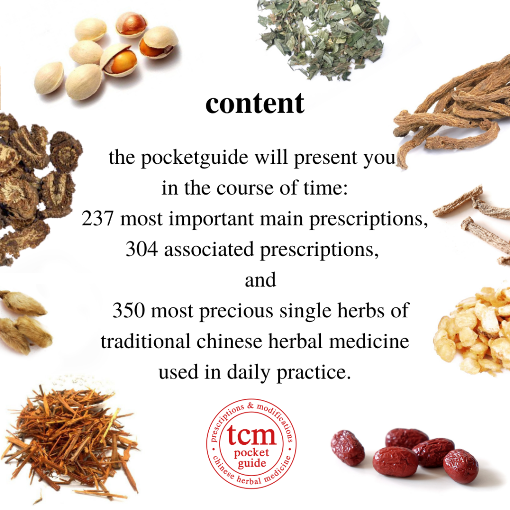 tcm pocketguide - content - chinese herbal medicine - tcm