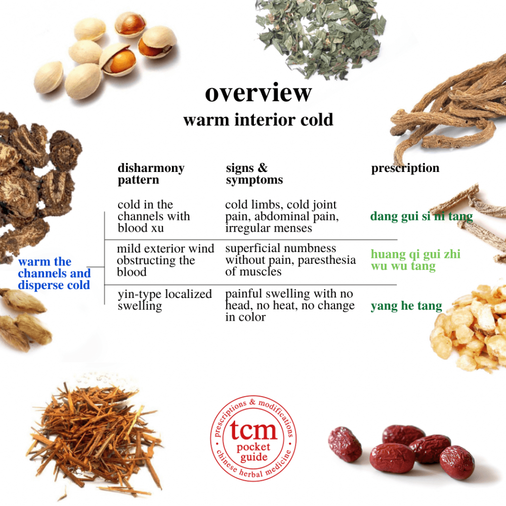 tcm pocketguide - 7th overview • warm interior cold - warm the channels and disperse cold